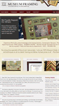 Mobile Screenshot of museumframing.com